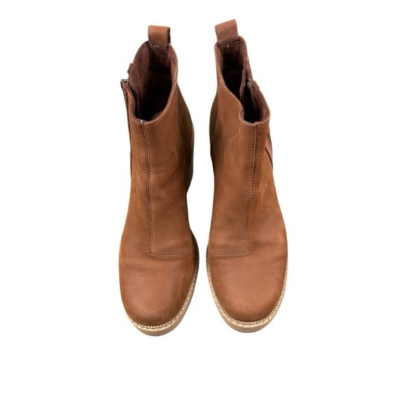 Toms Avery Brown wedge boots - Picture 2 of 7